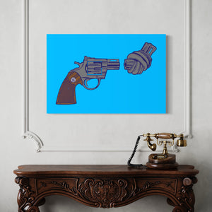 UNknotted Gun C-Print